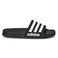 Girls' Adilette Shower K Slide Sandal - White/Lila