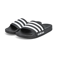 Girls' Adilette Shower K Slide Sandal - White/Lila