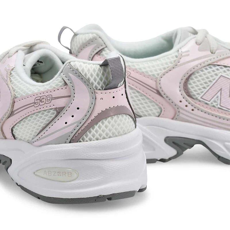 Kids'  530 Bungee Lace Up Sneaker - Beige