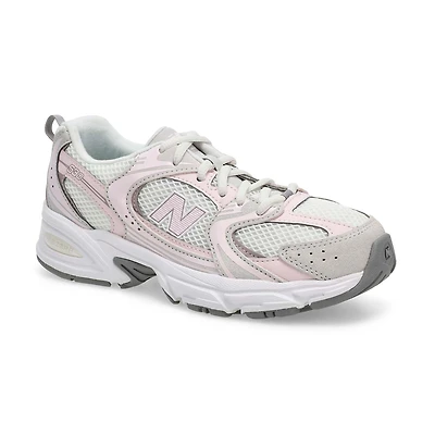 Kids'  530 Bungee Lace Up Sneaker - Beige