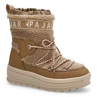 Botte d'hiver imperméable GALAXY LAMA, beige, femm