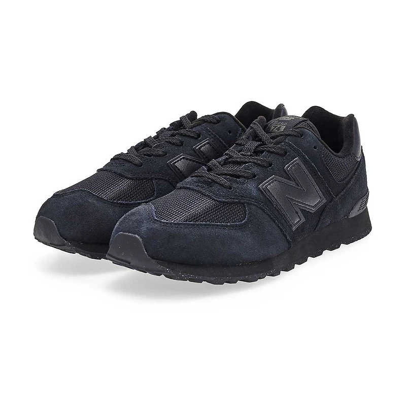 Kids'  574 Sneaker - Black/Black Eve