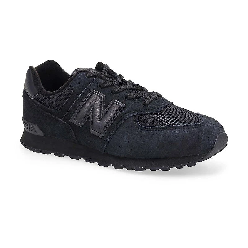 Kids'  574 Sneaker - Black/Black Eve