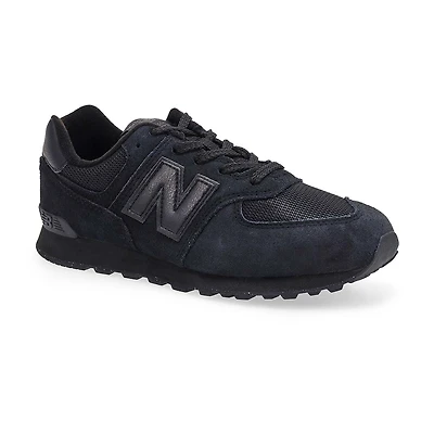 Kids'  574 Sneaker - Black/Black Eve