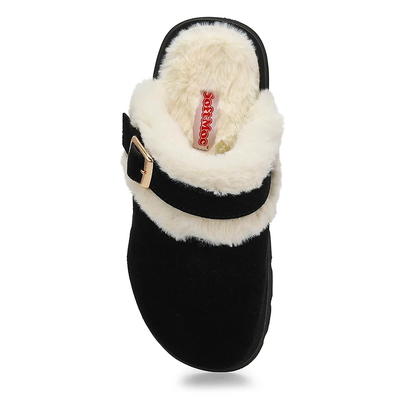 Pantoufle à talon ouvert GLINDA, noir, femmes