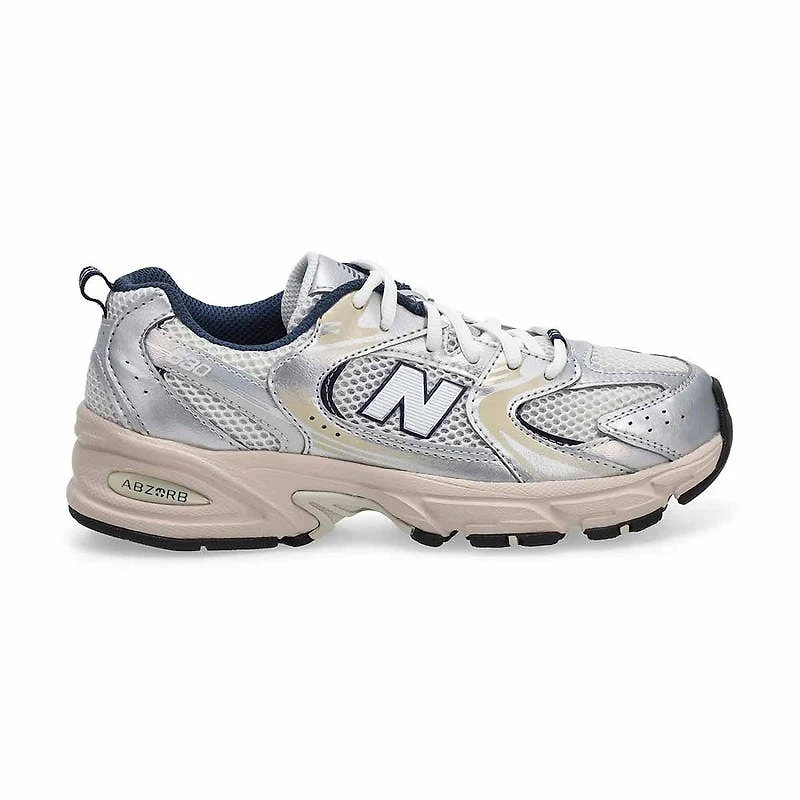 Baskets à lacets 530, beige/blanc, enfants