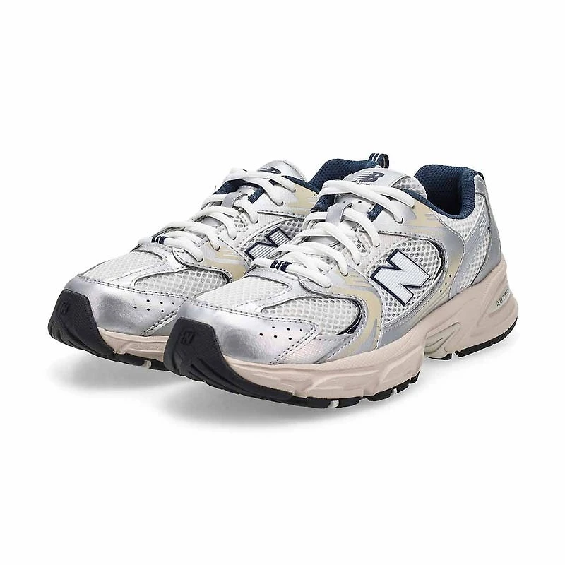 Baskets à lacets 530, beige/blanc, enfants