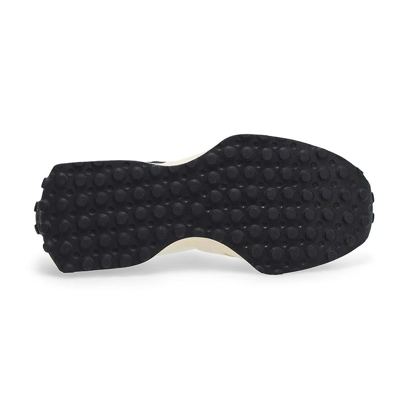 Kids' 327 Lace Up Sneaker - White/Grey/Black