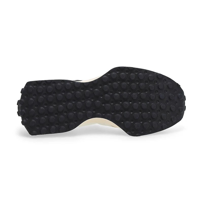 Baskets à lacets 327, blanc/gris/noir, enfants