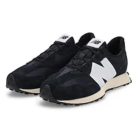 Baskets  lacets 327, blanc/gris/noir, enfants