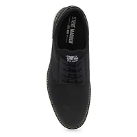 Men's Gunther Lace Up Casual Oxford- Black