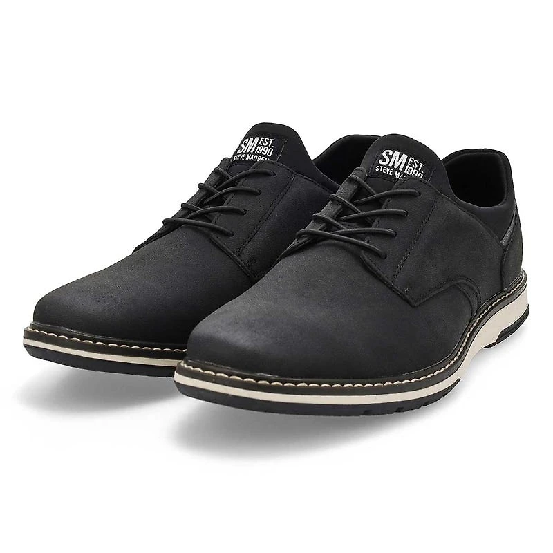 Men's Gunther Lace Up Casual Oxford- Black