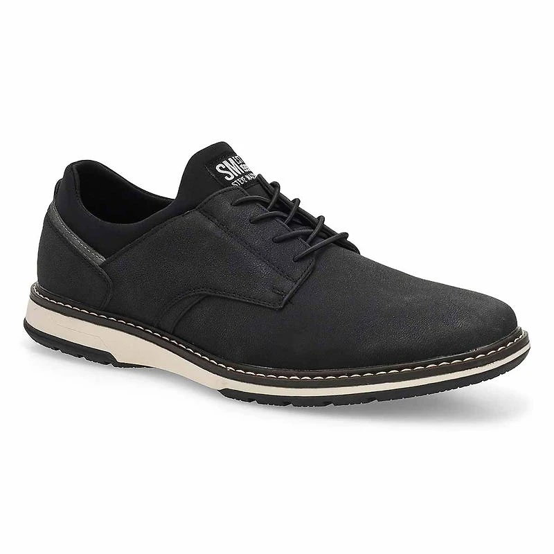 Men's Gunther Lace Up Casual Oxford- Black