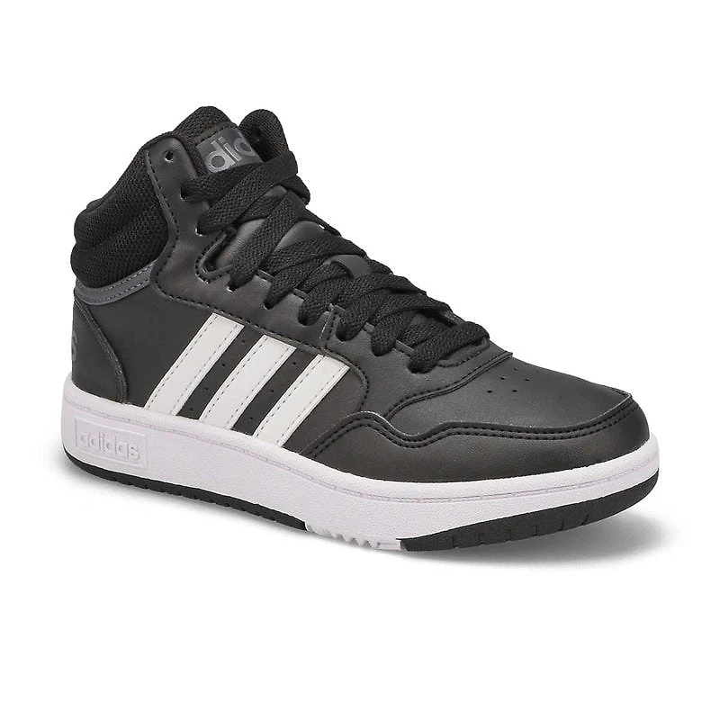 Kids' Hoops Mid 3.0 K Sneaker - Black/White