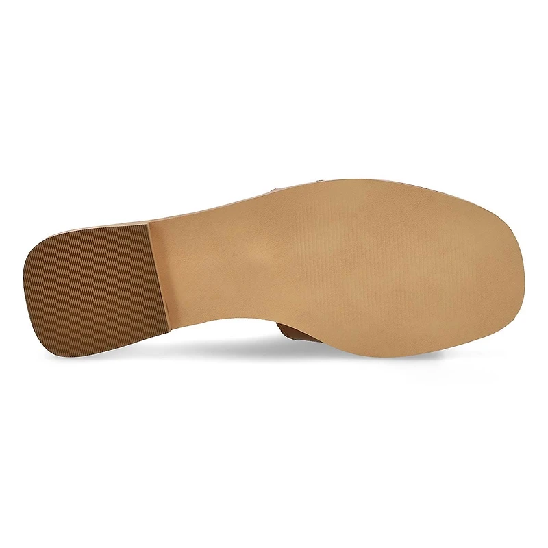 Claquette dcontracte HADYN, cognac, femmes