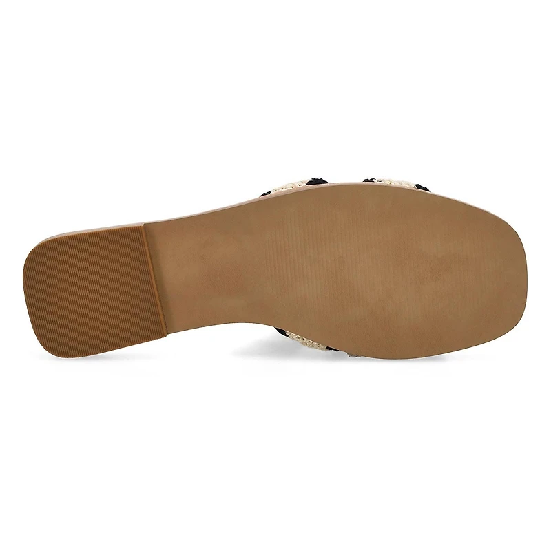 Women's Hadyn Casual Slide Sandal - Cream Multi