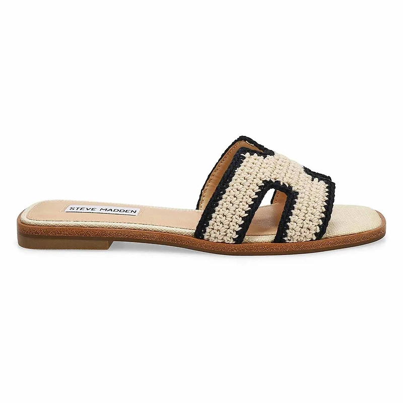 Women's Hadyn Casual Slide Sandal - Cream Multi