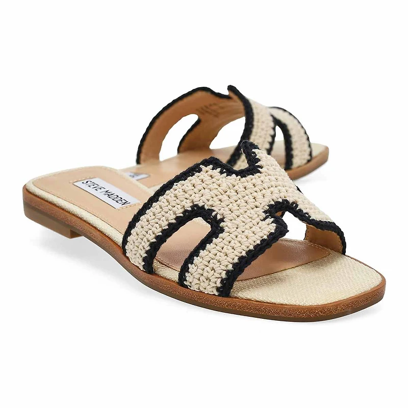 Women's Hadyn Casual Slide Sandal - Cream Multi