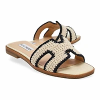 Women's  Hadyn Casual Slide Sandal - Cream Multi