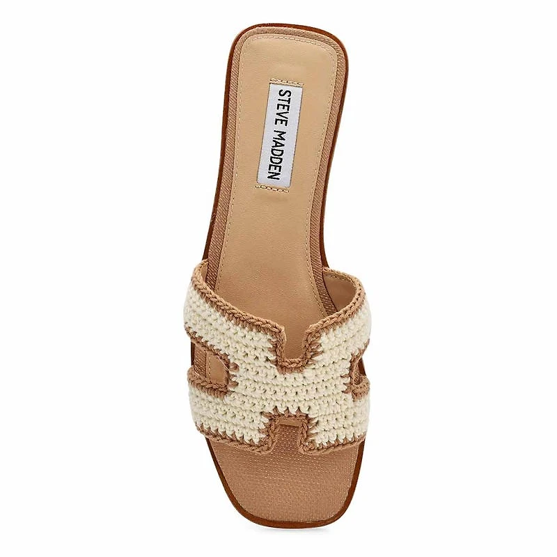 Women's Hadyn Casual Slide Sandal - Cream Multi