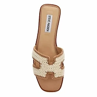 Women's  Hadyn Casual Slide Sandal - Cream Multi