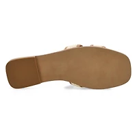 Women's  Hadyn Casual Slide Sandal - Cream Multi