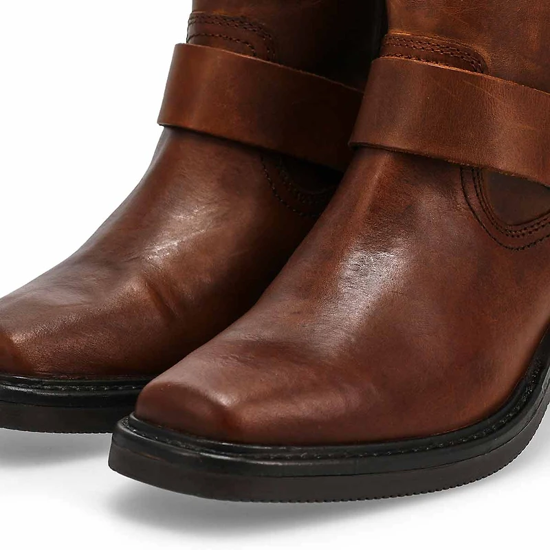 Women's  Hailee Leather Ankle Boot - Krazzy Horse