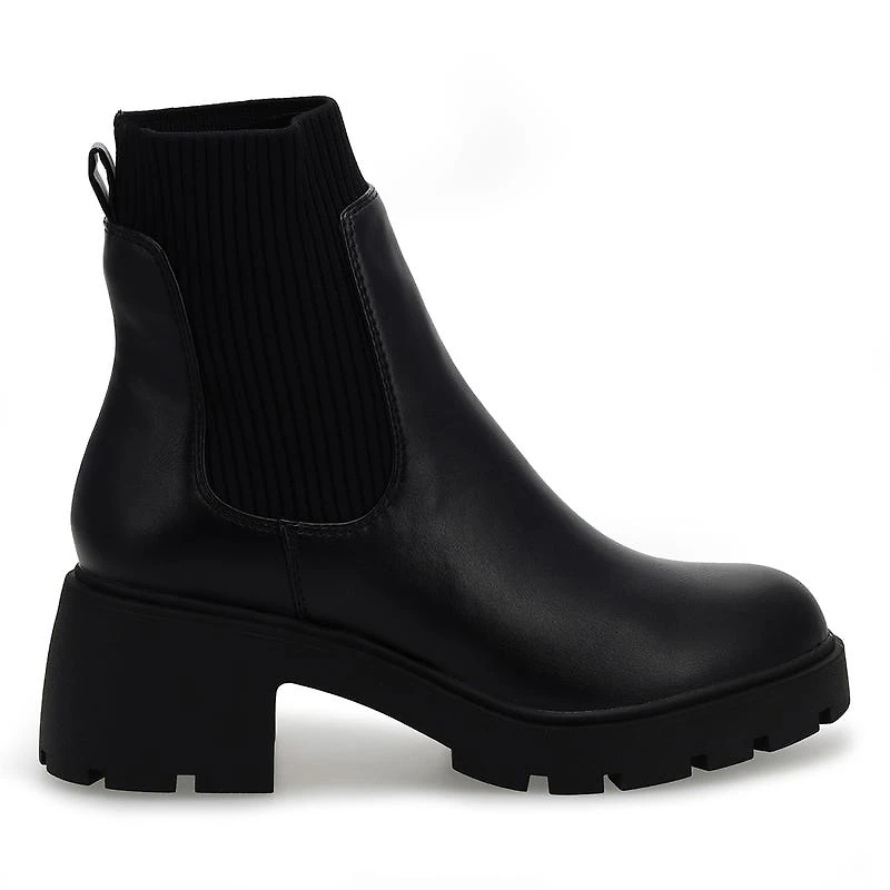 Women's Halona Leather Ankle Boot - Black