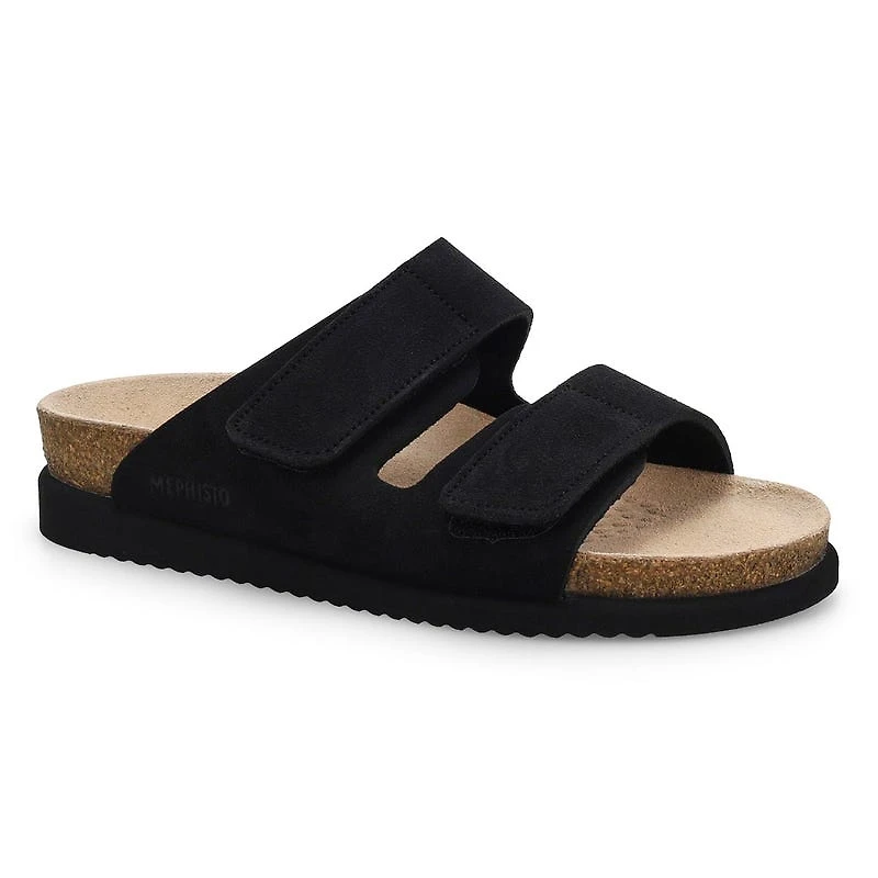 Women's Hamely Footbed Slide Sandal - Black