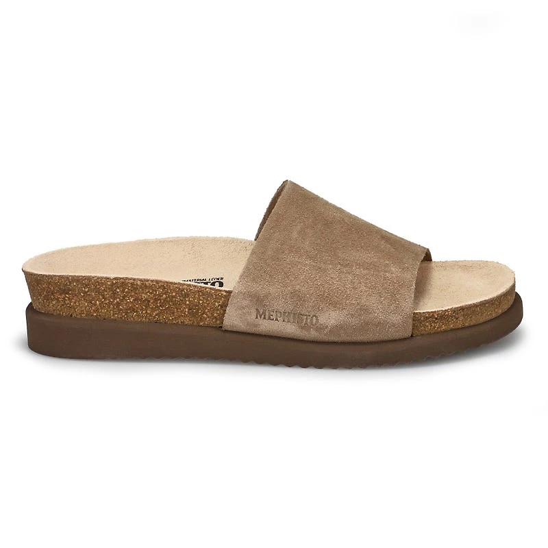 Sandale  lit de pied en lige HANIK, noir, femmes