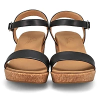 Women's Harley Wedge Sandal - Black
