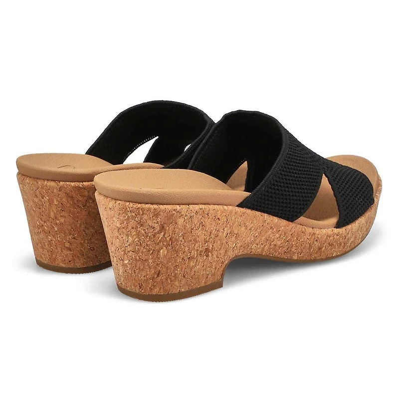 Women's Hayley Wedge Sandal - Black