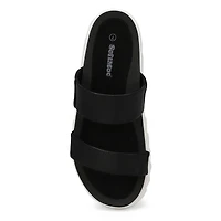 Women's Helaena 2 Strap Leather Sandal - Black