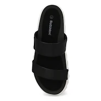 Women's Helaena 2 Strap Leather Sandal - Black