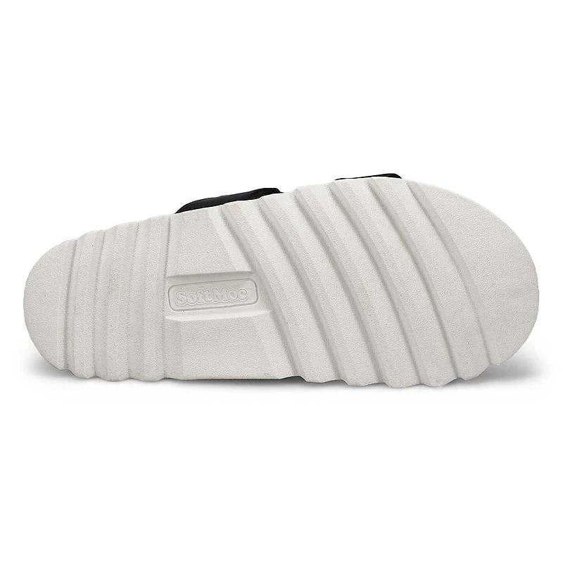 Women's Helaena 2 Strap Leather Sandal - Black