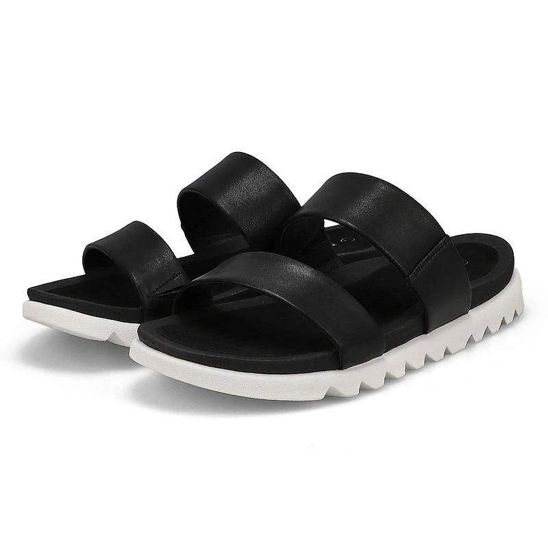 Women's Helaena 2 Strap Leather Sandal - Black