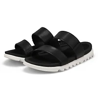 Women's Helaena 2 Strap Leather Sandal - Black