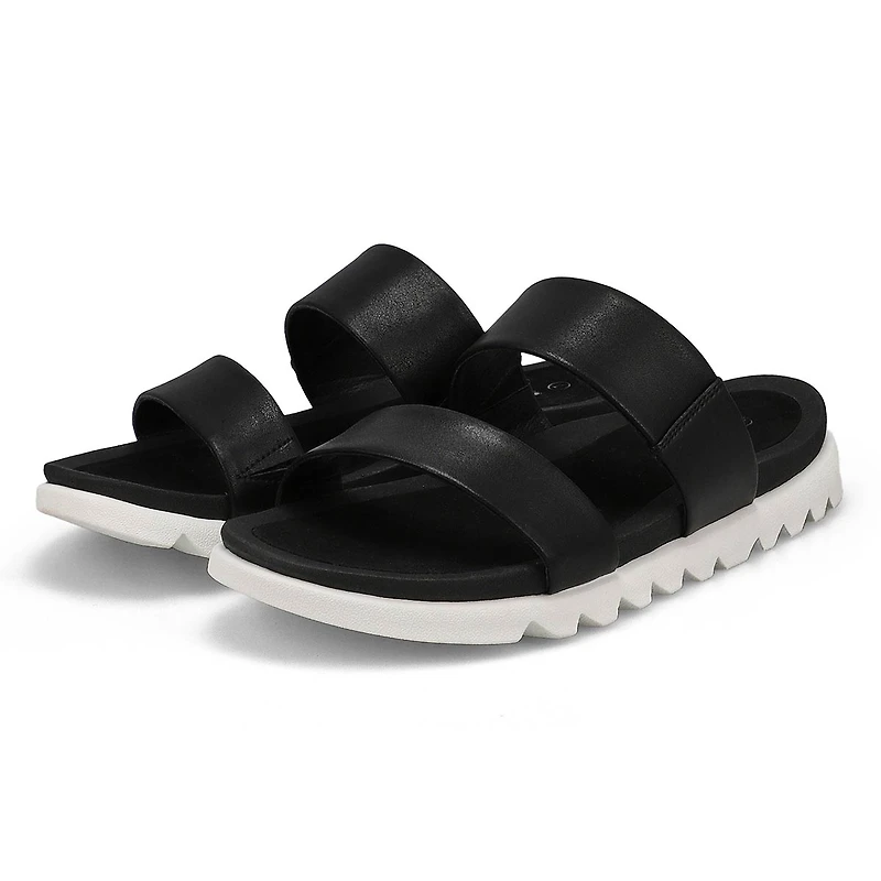Women's Helaena 2 Strap Leather Sandal - Black