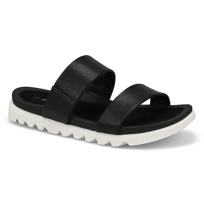Women's Helaena 2 Strap Leather Sandal - Black