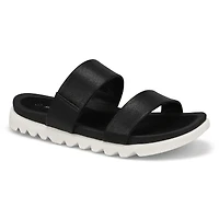 Women's Helaena 2 Strap Leather Sandal - Black