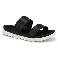 Women's Helaena 2 Strap Leather Sandal - Black