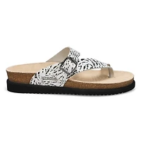 Sandale passe-orteil et lit de pied HELEN