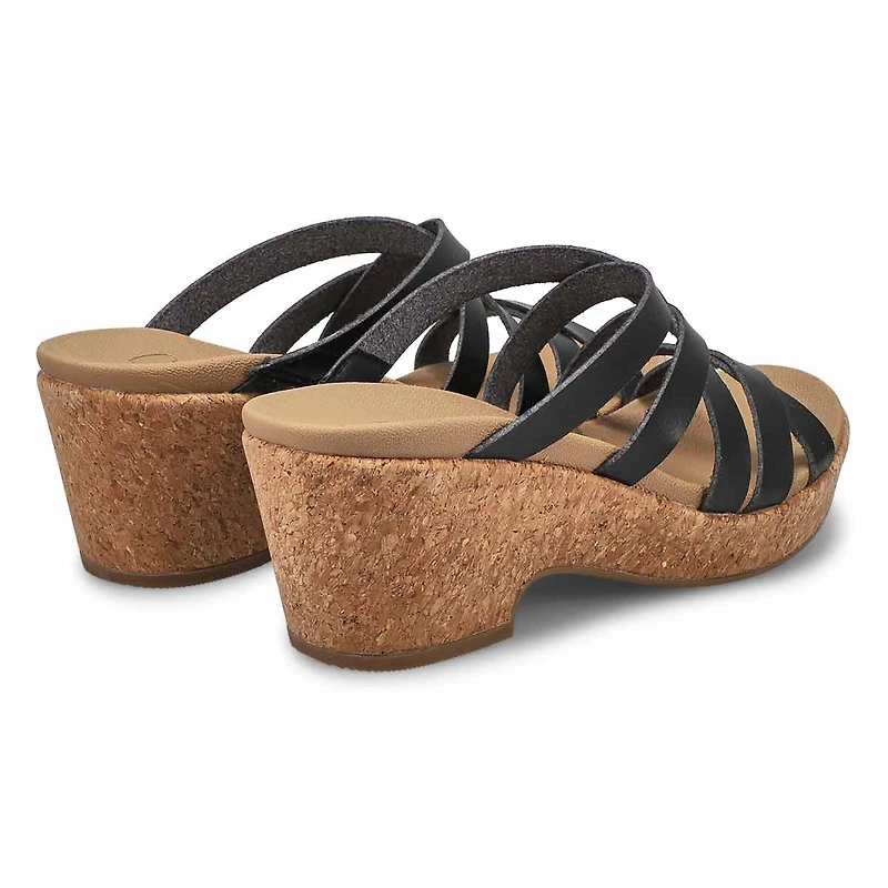 Women's Hillary Wedge Sandal - Black