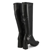 Women's Holly Knee High Dress Boot - Black
