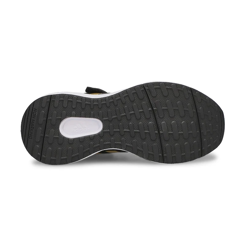 Kids' FortaRun 2.0 EL Sneaker - Black/Gold