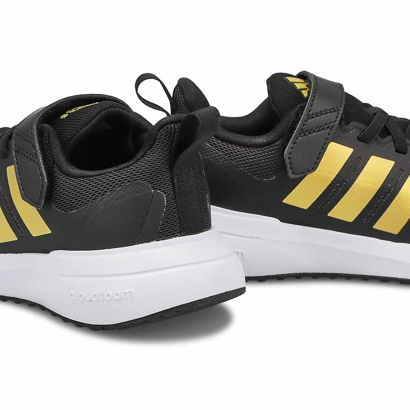 Kids' FortaRun 2.0 EL Sneaker - Black/Gold