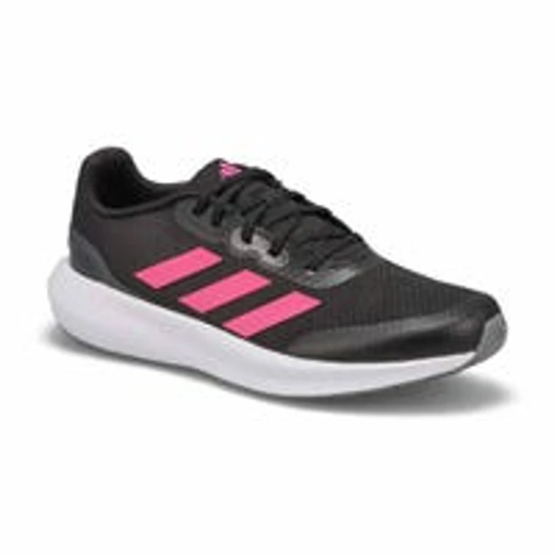 Girls' RunFalcon 3.0 K Sneaker - Black/Pink