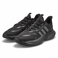 Baskets  lacets ALPHABOUNCE, noir, hommes