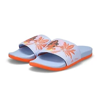 Kids' Adilette Comfort Moana Slide Sandal - Blue