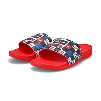 Kids' Adilette Comfort Moana Slide Sandal - Blue